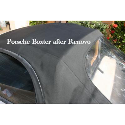 Canvas top before Renovo treatment