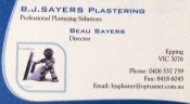 Logo for Plasterer Epping