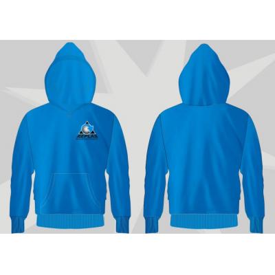 Cotton & Polyester mix (65%:35%) fleece hoodie which gives protection from cold during winter. 300 gsm thickness