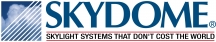 Logo for Skydome Skylight Systems