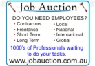 Logo for Job Auction Australia