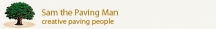 Logo for Sam The Paving Man