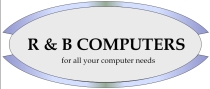 Logo for R & B Computers