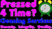 Logo for Pressed 4 Time Cleaning Services