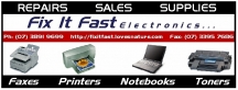 Logo for FIX IT FAST