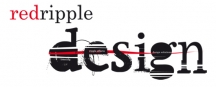 Red Ripple Design Logo