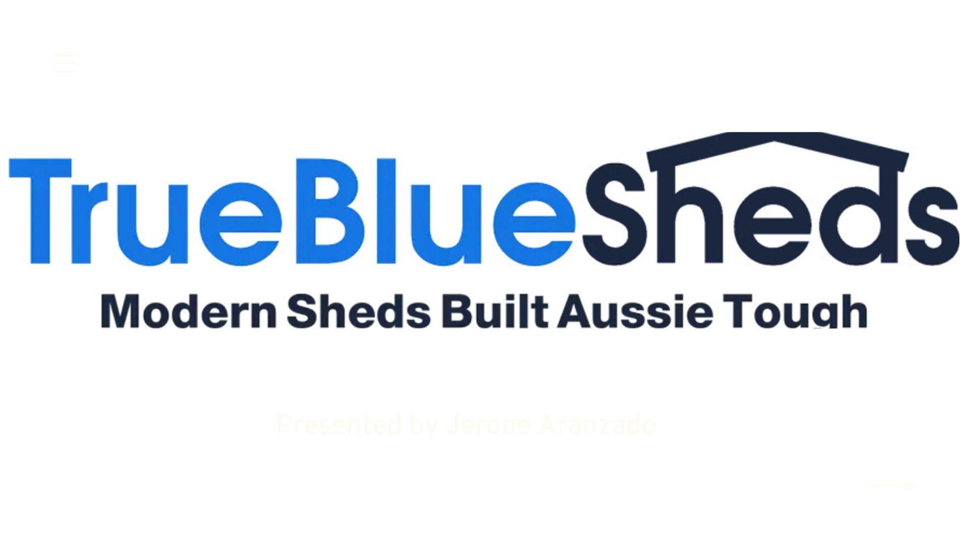 True Blue Sheds Mudgee Logo