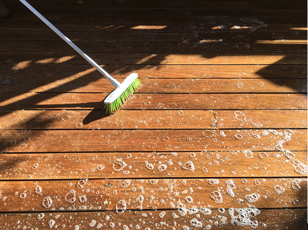 Deck Cleaning