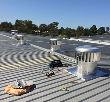 Commercial Roof Ventilation