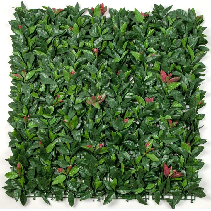 Luxury Green Sensation Artificial Vertical Garden / Fake Green Wall 1m x 1m UV Resistant