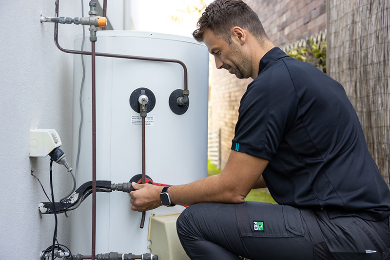 Hot water services