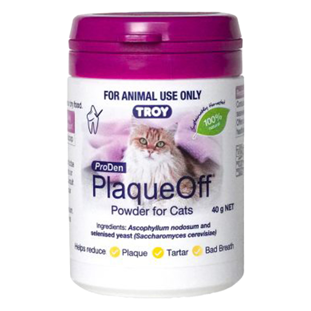 PlaqueOff Powder - Easy Dental Care for Cats