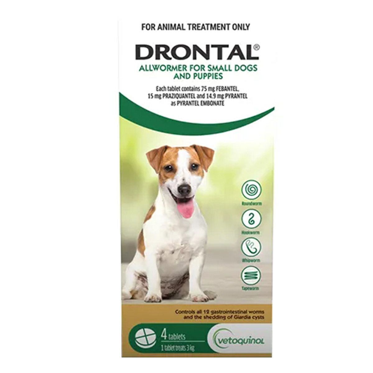 Buy Drontal Wormers for Dogs 3kg Green Pack – Effective Worm Treatment