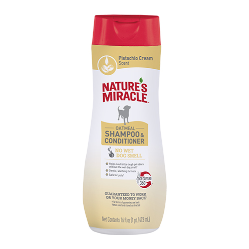 Nature’s Miracle Oatmeal Shampoo & Conditioner for Dogs