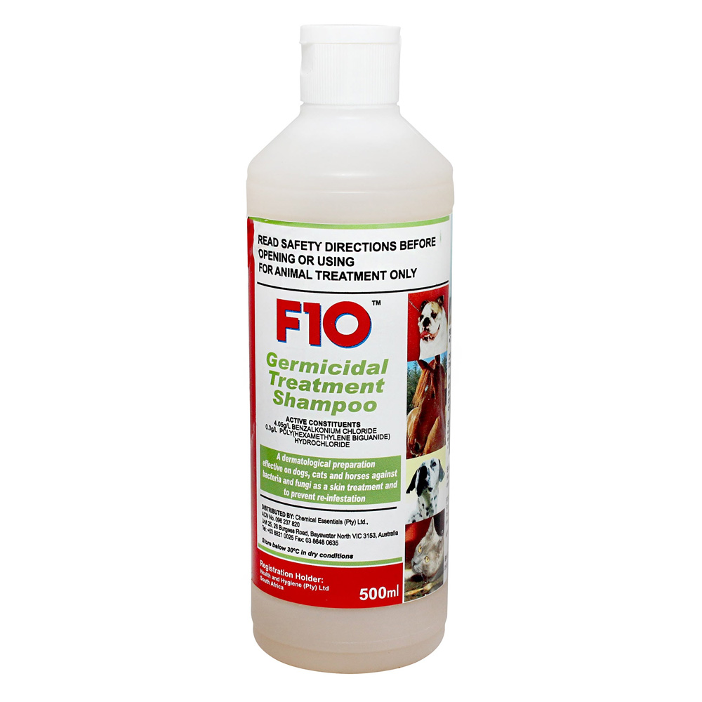F10 Germicidal Treatment Shampoo for Dogs, Cats & Horses