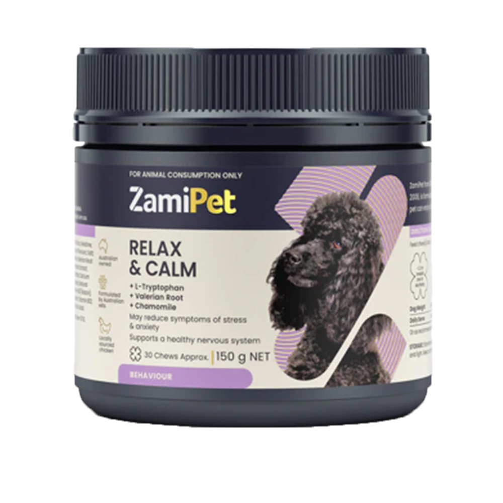 Zamipet Relax Chews: Calm Anxiety in Dogs Naturally