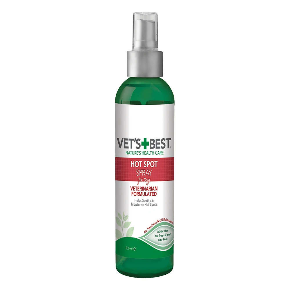 Vet’s Best Hot Spot Spray for Dogs | Targeted Skin Relief