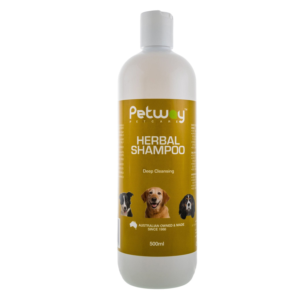 Petway Herbal Shampoo for Deep Cleansing Dogs