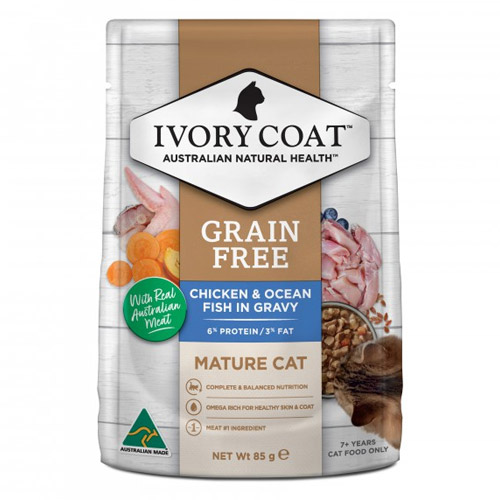 Ivory Coat Mature Grain Free Light Chicken & Ocean Fish