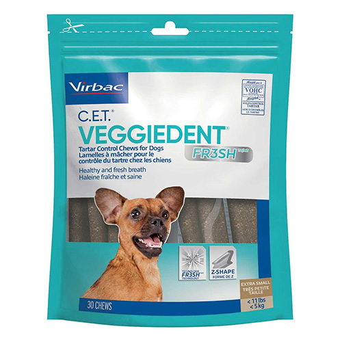 VeggieDent FR3SH Tartar Control Chews for Dogs | Fresh Breath