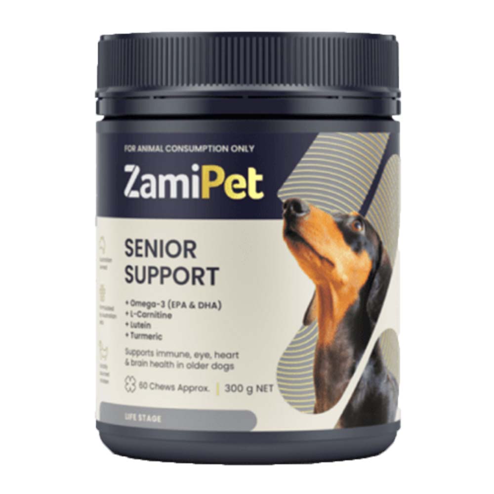Zamipet Senior Chews: Support Aging Dogs’ Health