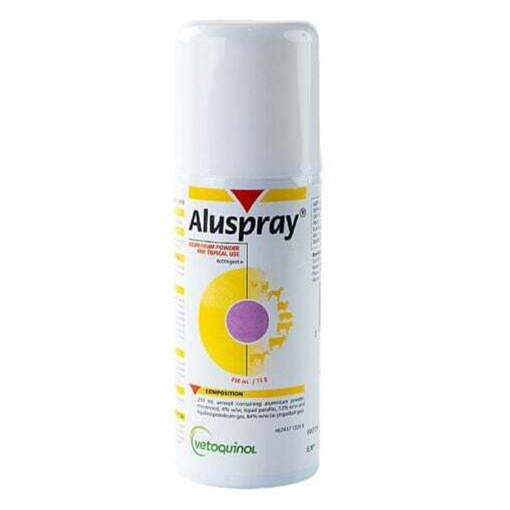 Vetoquinol Aluspray Aero Wound Spray | Protective Wound Care