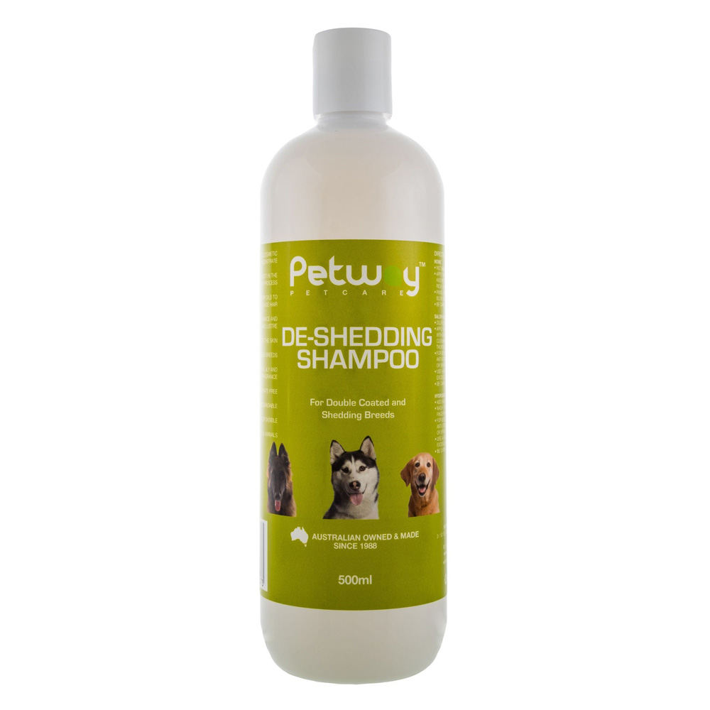 Petway De-Shedding Shampoo for Double-Coated Dogs