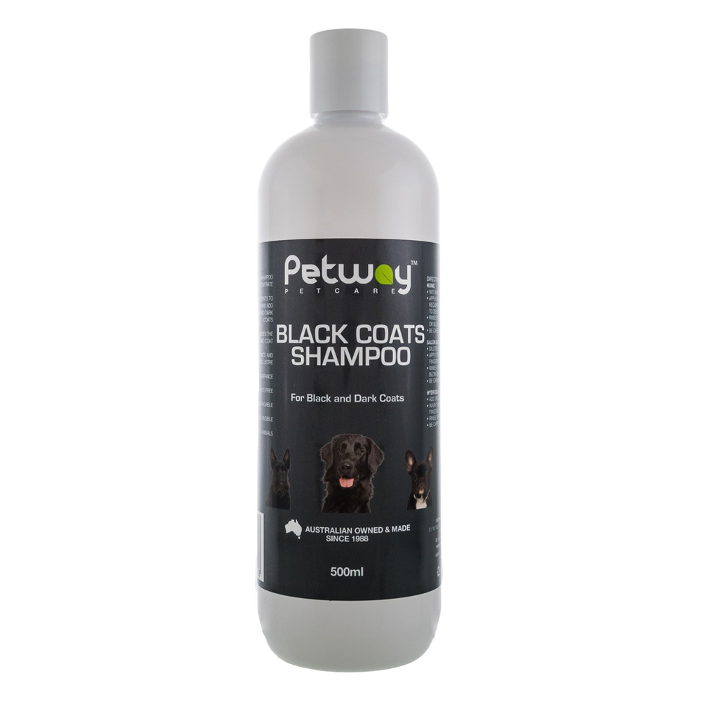 Petway Black Coats Shampoo for Black & Dark Dog Coats
