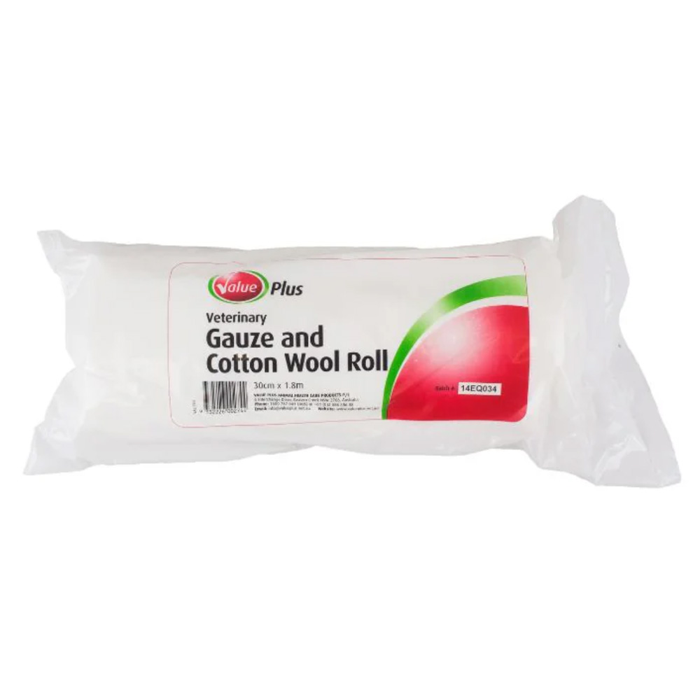 Value Plus Gauze and Cotton Wool Roll for Dogs | First Aid Care