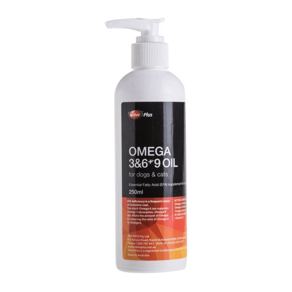Omega 369 Oil for Dogs - Value Plus Skin & Coat Care