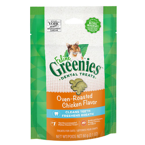 Greenies Feline Dental Treats Roasted Chicken Flavour