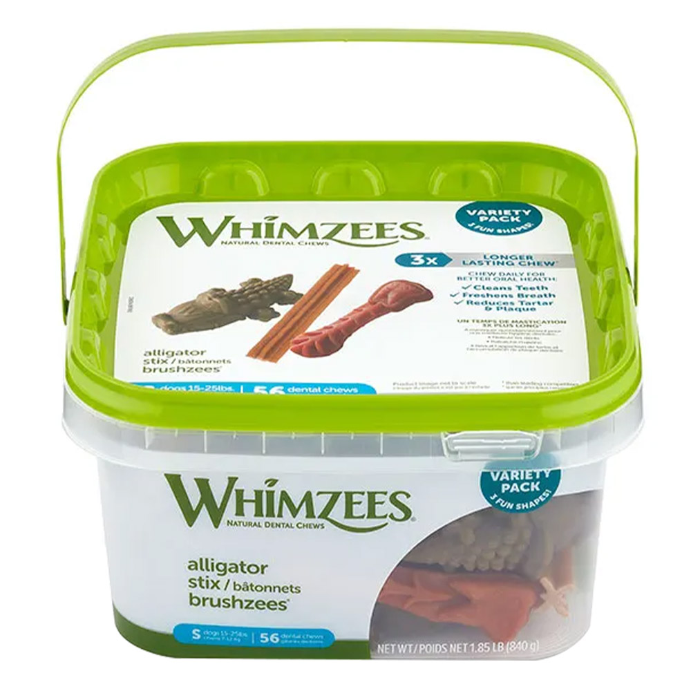 Whimzees Variety Value Box - Fun and Effective Dog Dental Treats