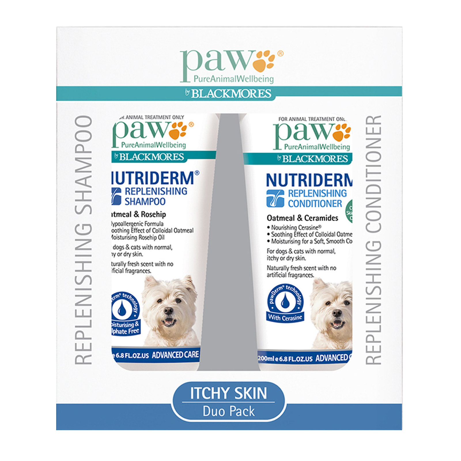 Itchy Skin Duo Pack for Dogs - Nutriderm Care by PAW