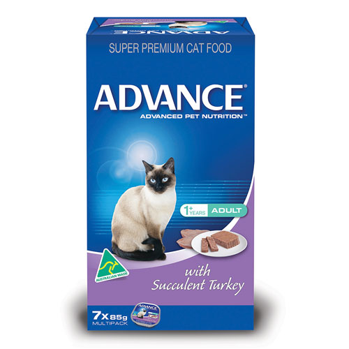 Advance Adult Cat Wet Food - Succulent Turkey Cans