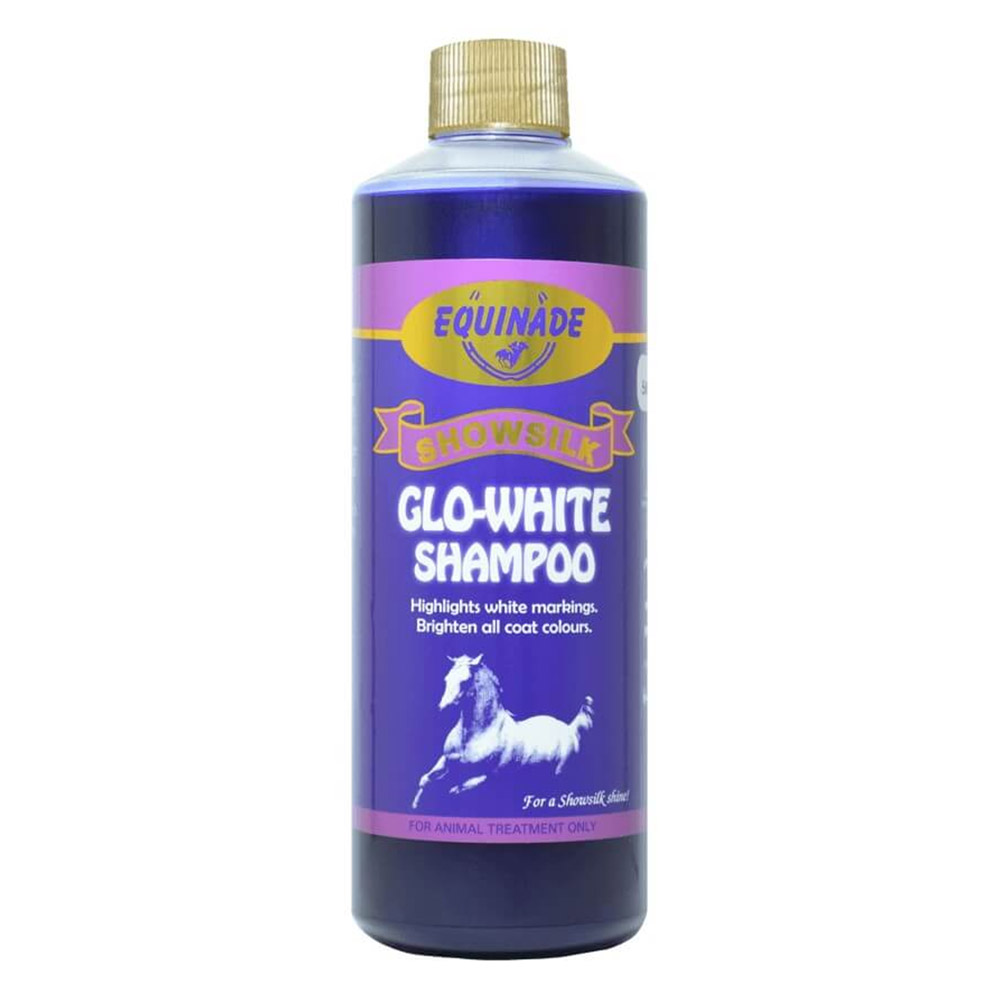 Equinade Showsilk Glowhite | Whitening Shampoo for Show Horses