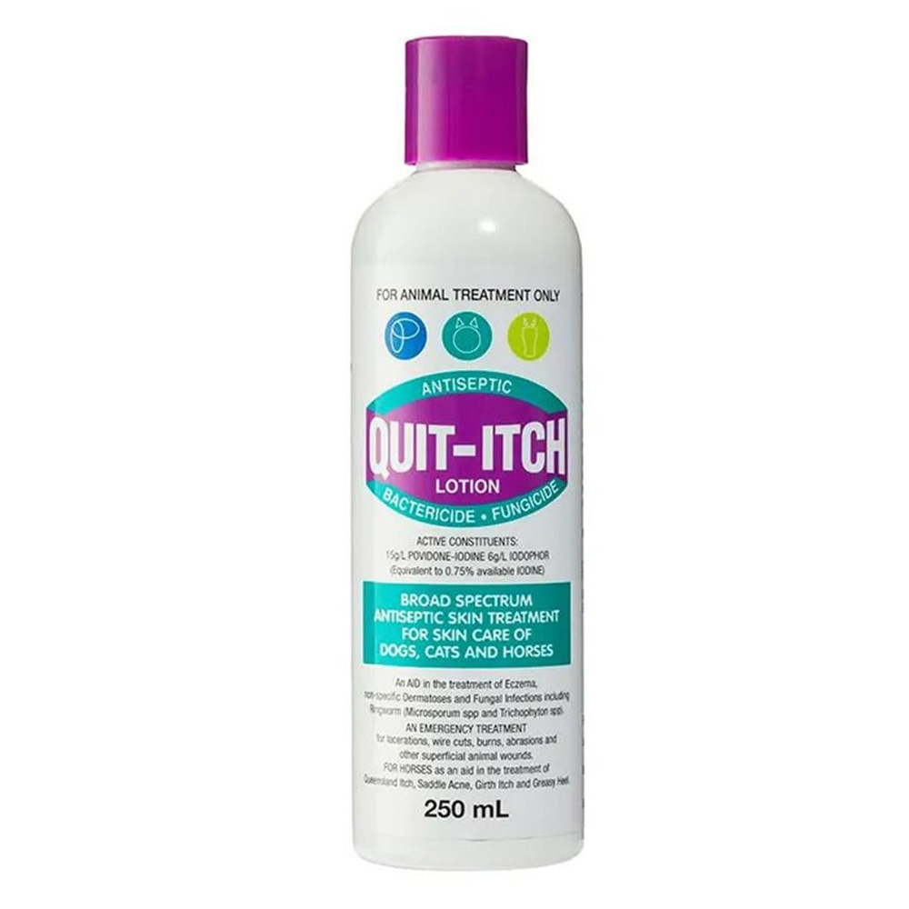 Quit Itch Antiseptic Lotion for Animals | Itch & Skin Relief