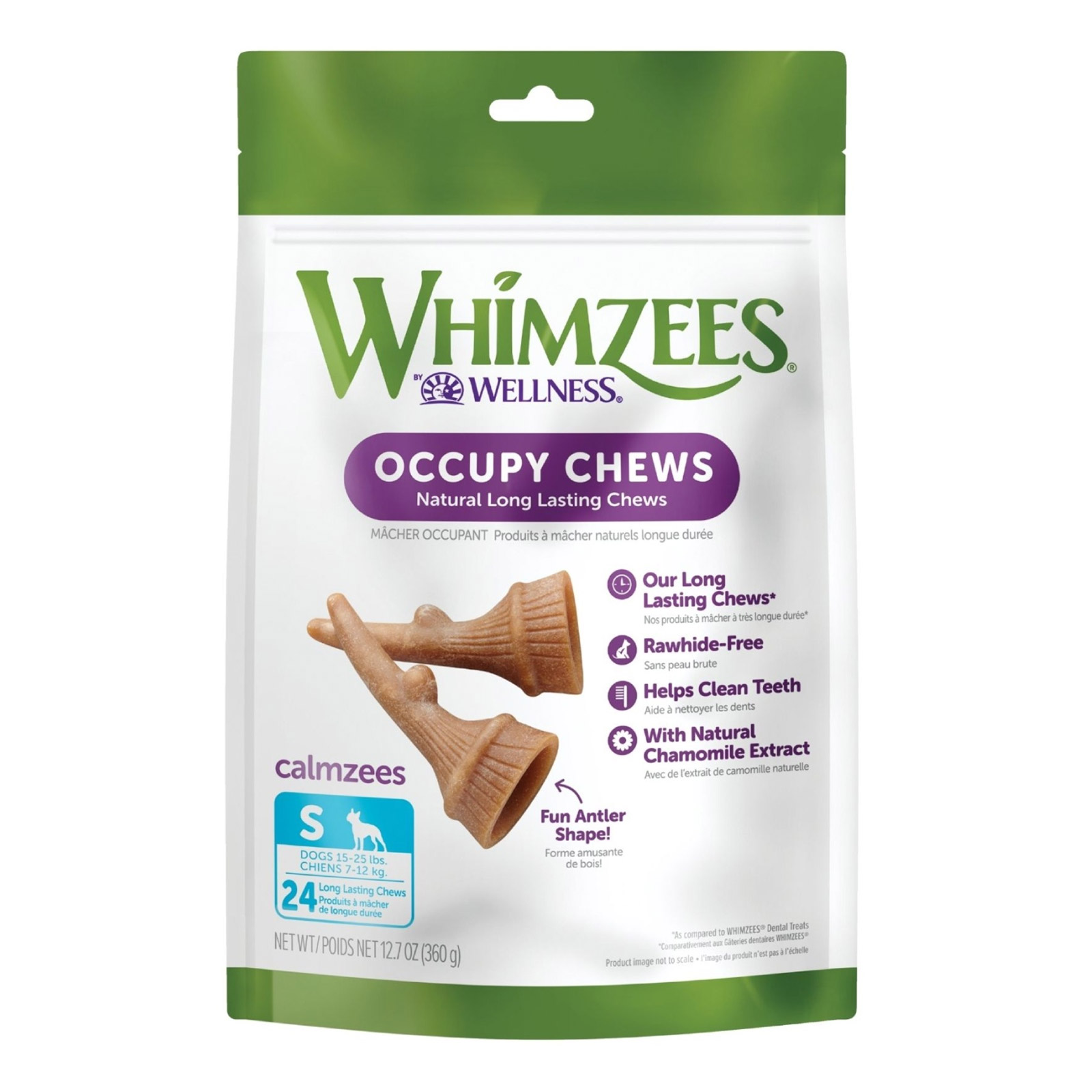 Whimzees Antler Value Bag - Keep Your Dog's Teeth Healthy