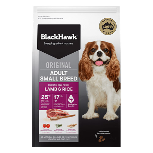 Black Hawk Small Breed Lamb and Rice Dry Dog Food