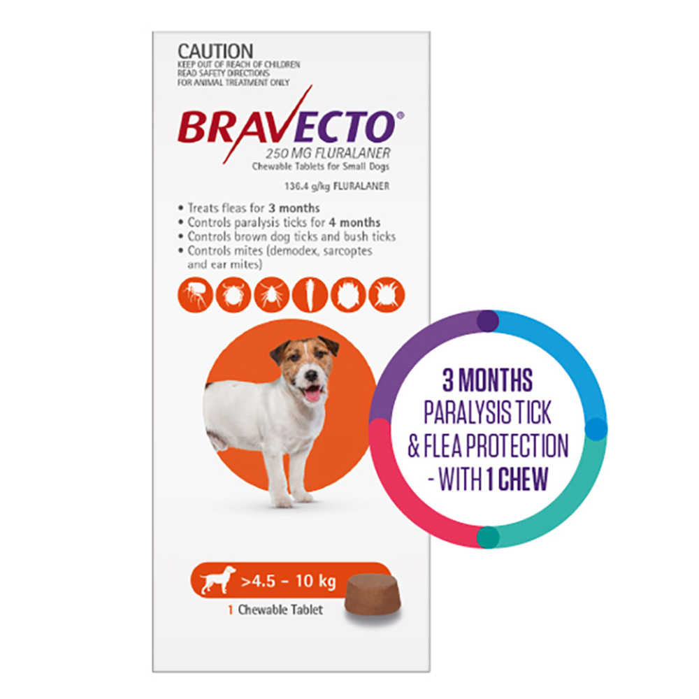 Bravecto Orange for Small Dogs | Best Tick & Flea Control | Black Friday Sale