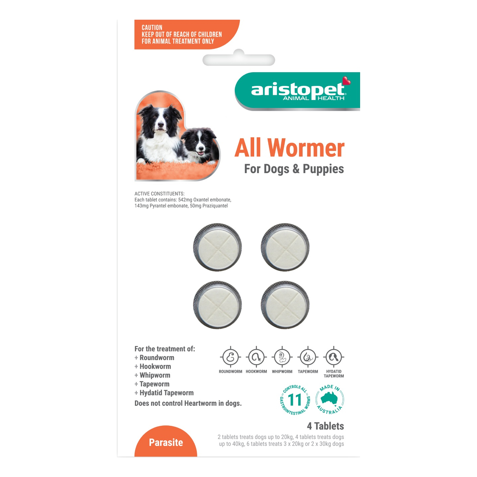 Aristopet Allwormer for Dogs