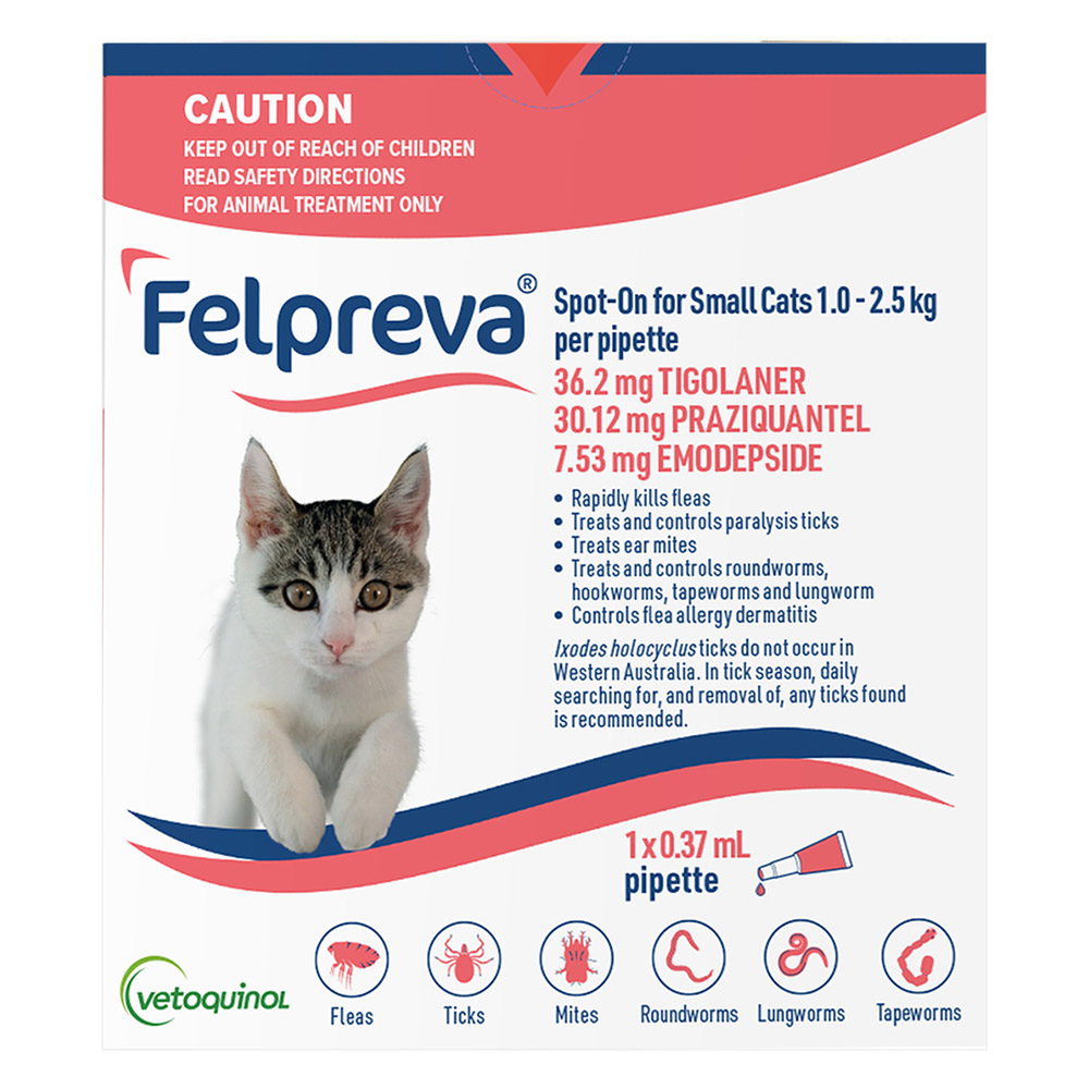 Felpreva Spot-On All-in-One Parasite Cover for Cats