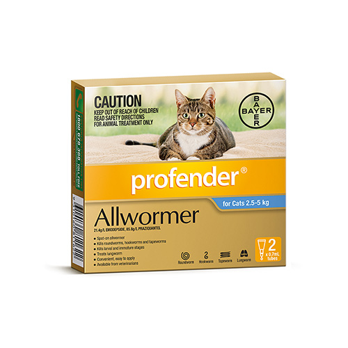Profender Spot-On Allwormer Paste for Cats
