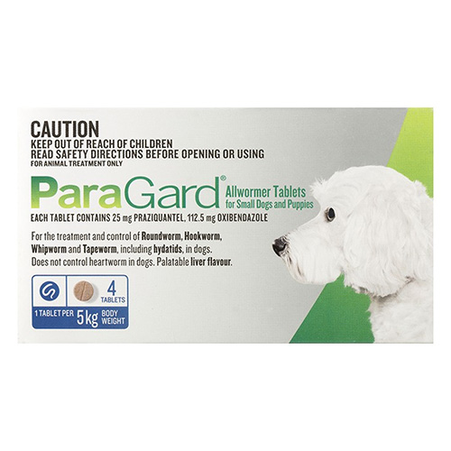 Paragard Allwormer Tablets for Dogs