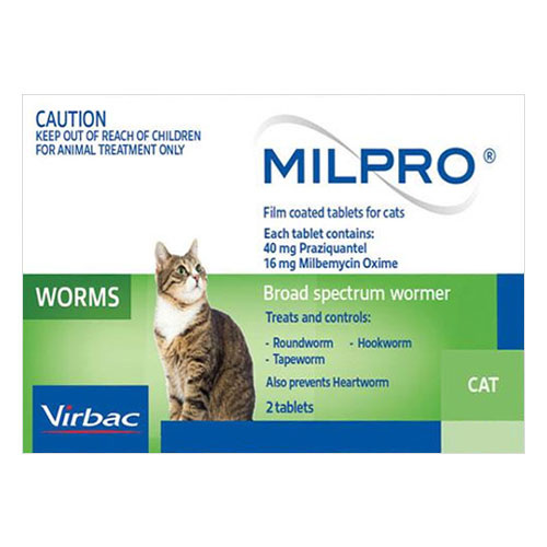 Milpro Allwormer for Cat