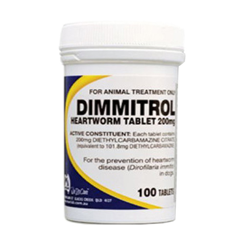 Dimmitrol Tablets for Dog