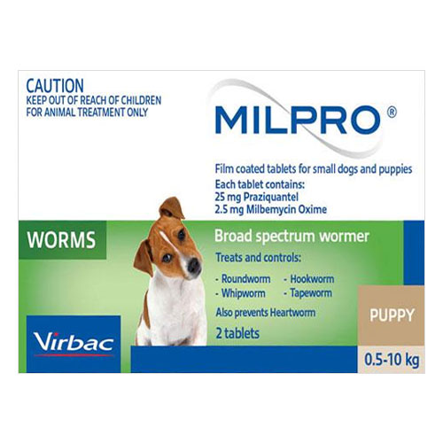 Milpro Allwormer Tablets for Dogs