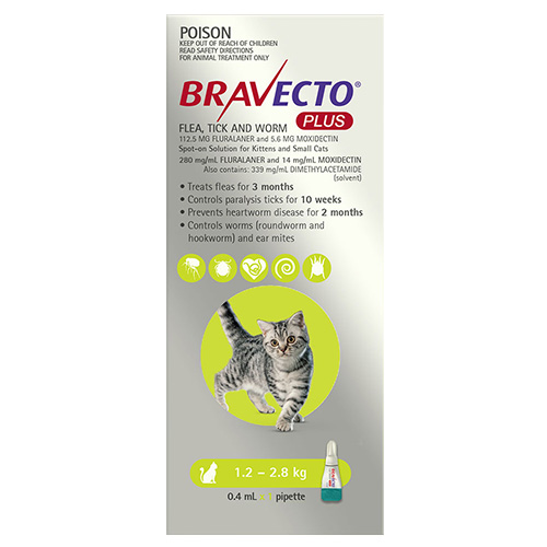 Bravecto Plus for Cat