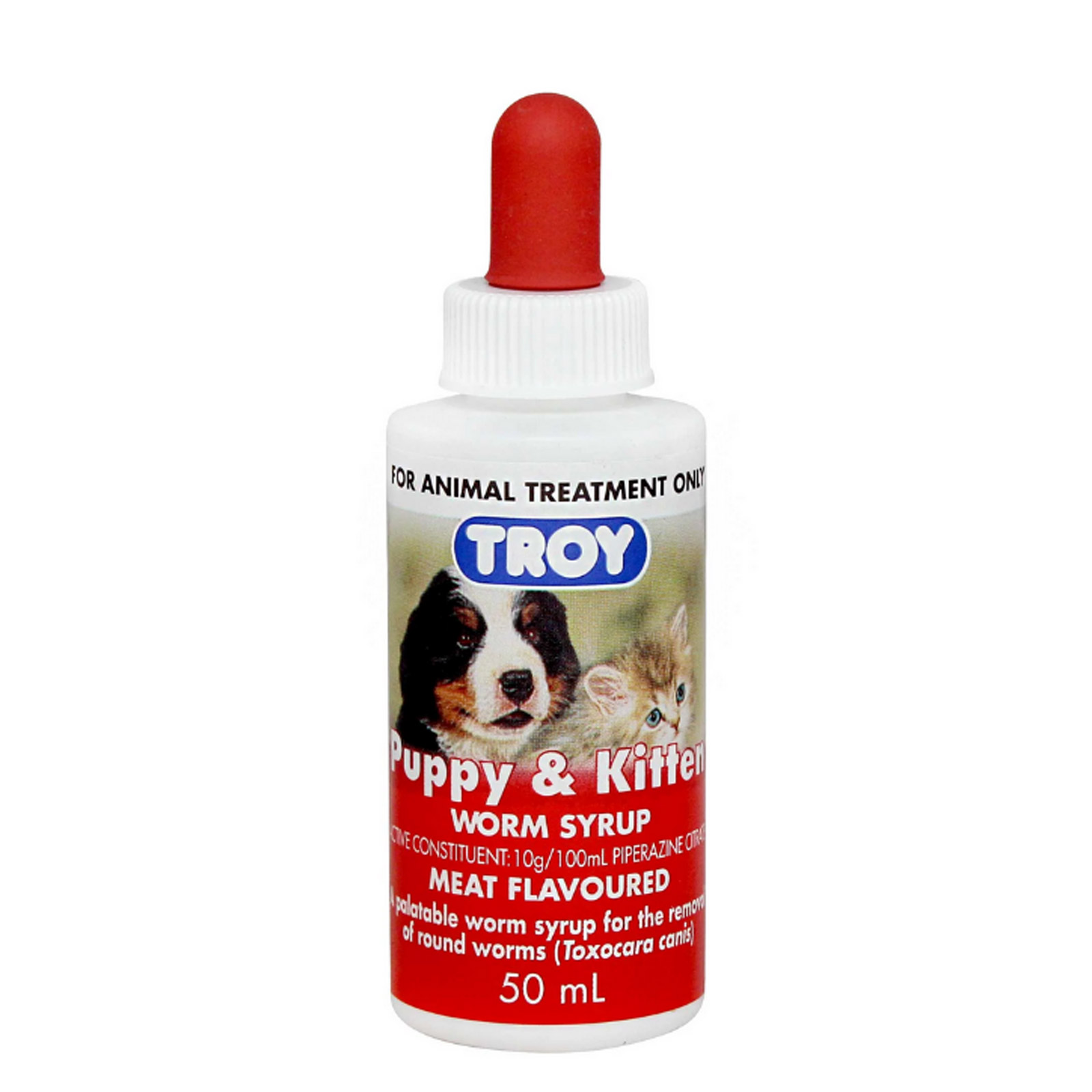 Troy Puppy & Kitten Worming Syrup for Dog
