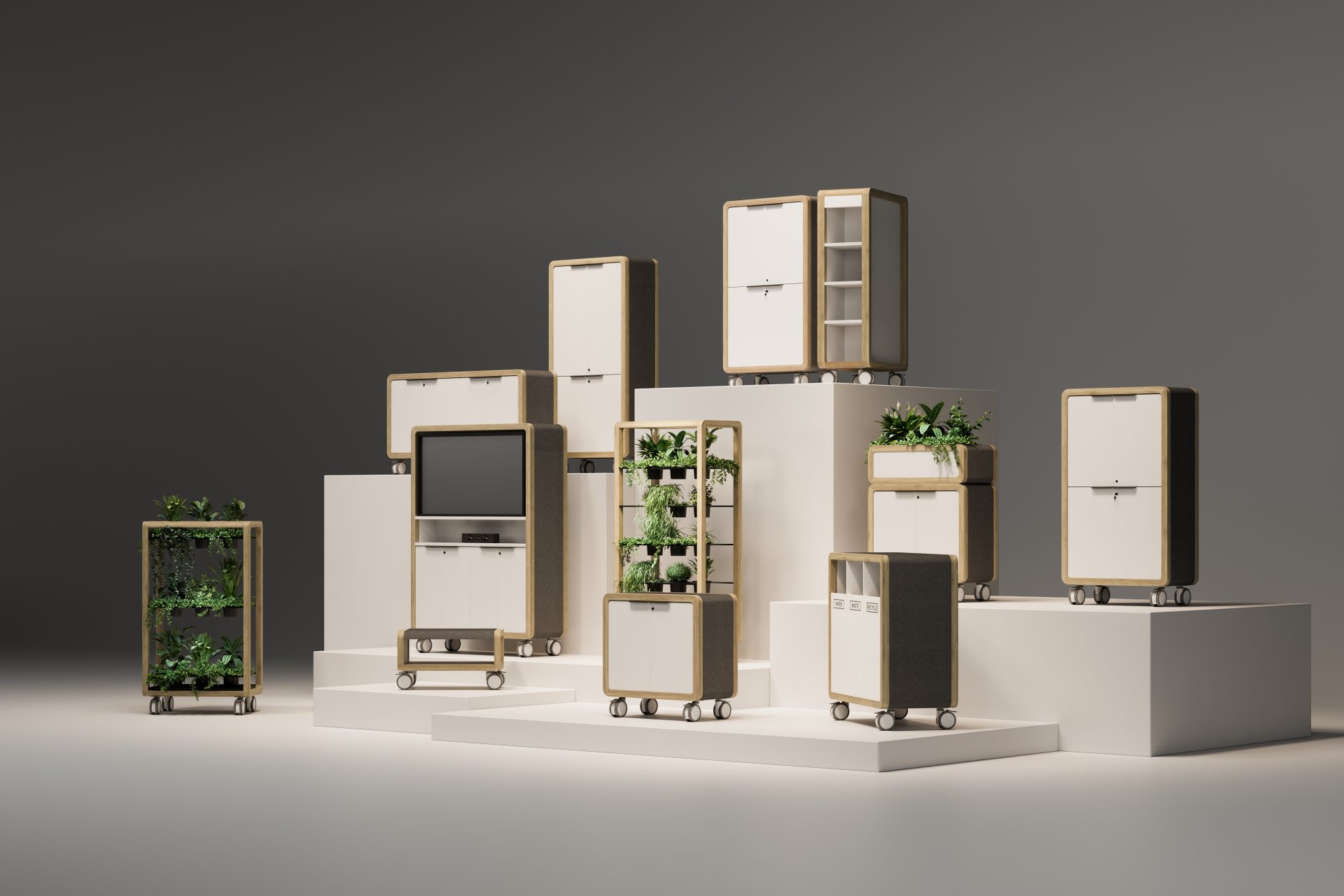 Rover Range: Mobile & Flexible Office Furniture