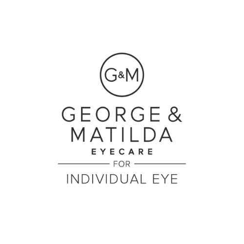 George & Matilda Eyecare for Individual Eye Logo
